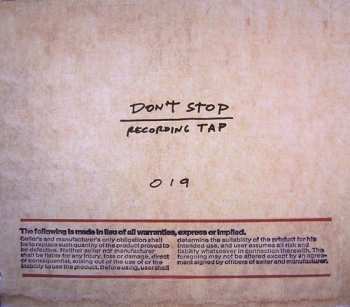 CD Various: Don't Stop: Recording Tap