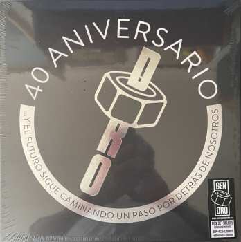 4LP/4CD/Dobozkészlet Various: DRO 40 Aniversario - ...Y El Futuro Sigue Caminando Un Paso Por Detrás De Nosotros DLX | LTD
