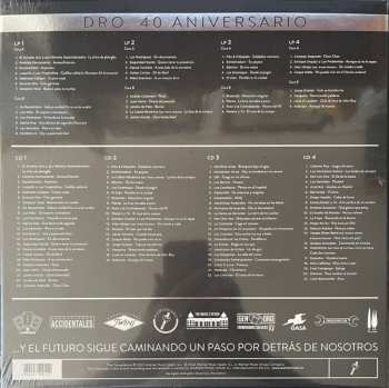 4LP/4CD/Dobozkészlet Various: DRO 40 Aniversario - ...Y El Futuro Sigue Caminando Un Paso Por Detrás De Nosotros DLX | LTD