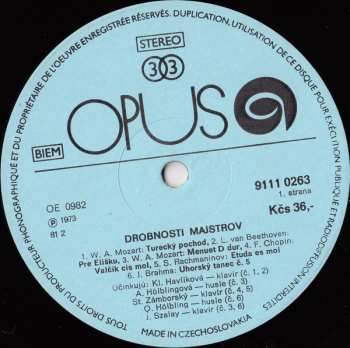 LP Various: Drobnosti Majstrov