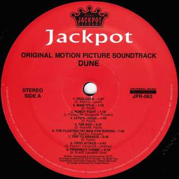 LP Various: Dune (Original Soundtrack Recording)