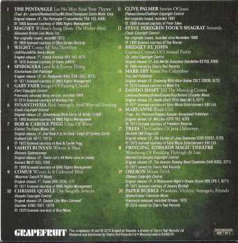3CD/Dobozkészlet Various: Dust On The Nettles (A Journey Through The British Underground Folk Scene 1967-1972)