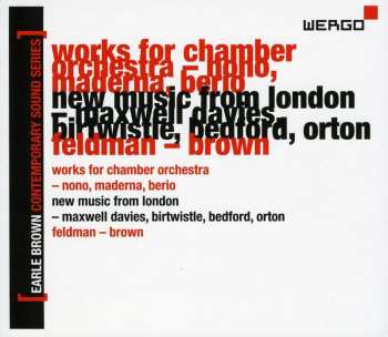 Album Various: Earle Brown Contemporary Sound Series Vol. 2