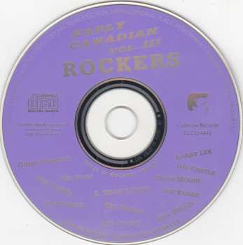 CD Various: Early Canadian Rockers, Vol. III