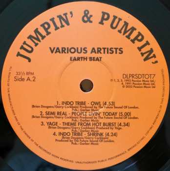 2LP Various: Earthbeat LTD | NUM