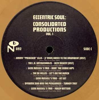 2LP Various: Eccentric Soul: Consolidated Productions Vol. 1 CLR