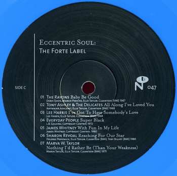 2LP Various: Eccentric Soul: The Forte Label CLR