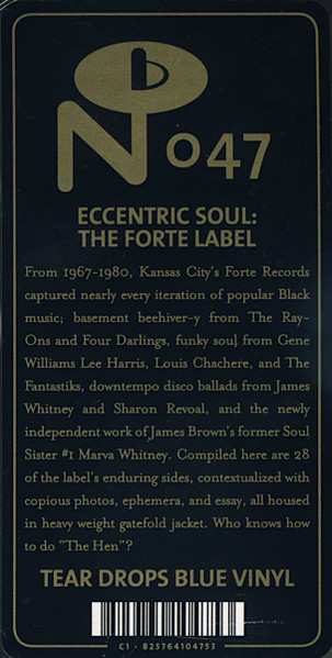 2LP Various: Eccentric Soul: The Forte Label CLR