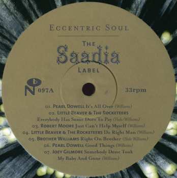 LP Various: Eccentric Soul: The Saadia Label CLR