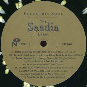 LP Various: Eccentric Soul: The Saadia Label CLR