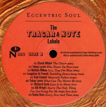 2LP Various: Eccentric Soul: The Tragar & Note Labels CLR