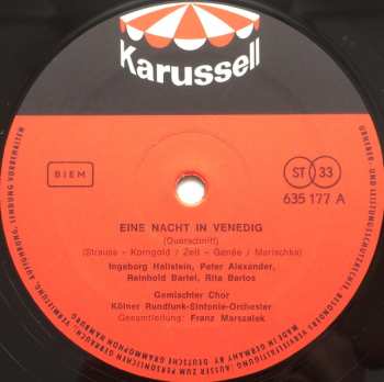 LP Various: Eine Nacht In Venedig / Paganini