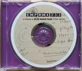 CD Various: EMP RMX 333: A Tribute To Else Marie Pade (1924-2016)