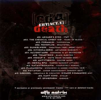 4CD/Dobozkészlet Various: Endzeit Bunkertracks [Act V]