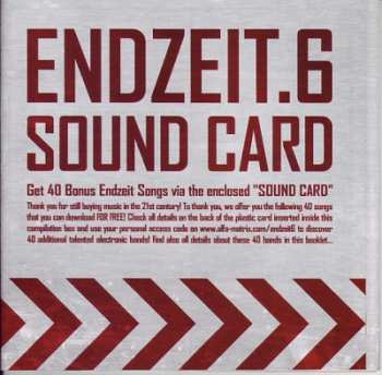 4CD/Dobozkészlet Various: Endzeit Bunkertracks [Act VI]