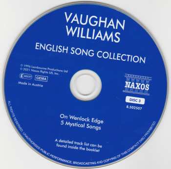 25CD/Dobozkészlet Various: English Song Collection
