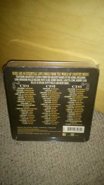 3CD/Dobozkészlet Various: Essential Country Love Songs 60 Heartfelt Classics
