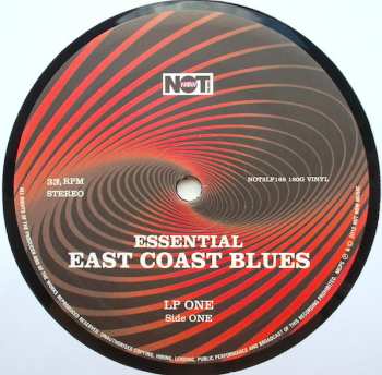 2LP Various: Essential East Coast Blues