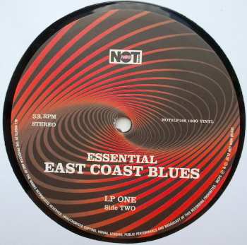 2LP Various: Essential East Coast Blues