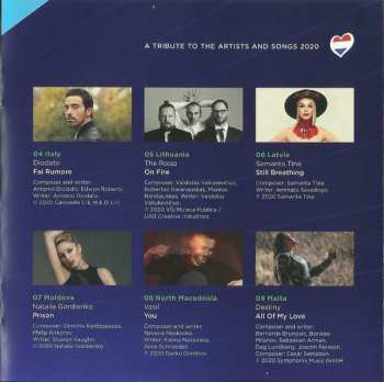 2CD Various: Eurovision 2020 - A Tribute To The Artists And Songs