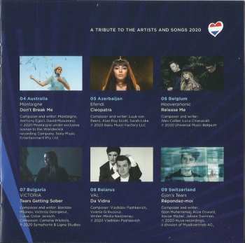 2CD Various: Eurovision 2020 - A Tribute To The Artists And Songs