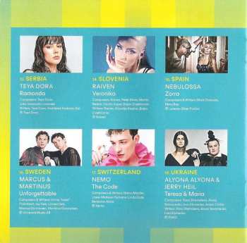 2CD Various: Eurovision Song Contest Malmö 2024