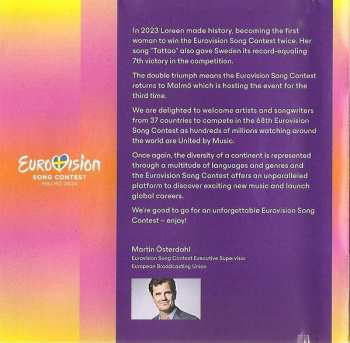 2CD Various: Eurovision Song Contest Malmö 2024