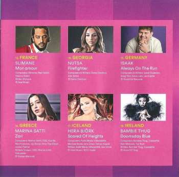 2CD Various: Eurovision Song Contest Malmö 2024