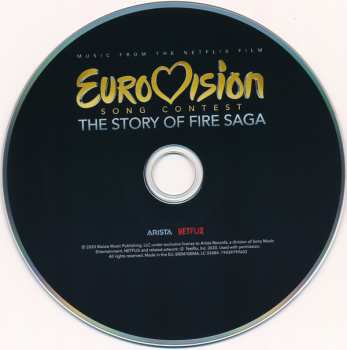 CD Various: Eurovision Song Contest: The Story Of Fire Saga (Music From The Netflix Film)
