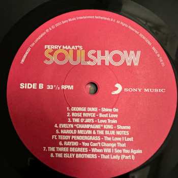 LP Various: Ferry Maat's Soulshow
