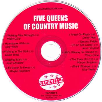 CD Various: Five Queens Of Country Music