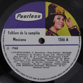 3LP/Dobozkészlet Various: Folklore De La Campiña Mexicana