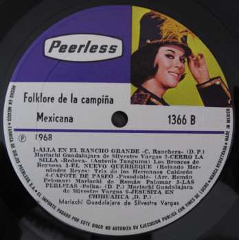 3LP/Dobozkészlet Various: Folklore De La Campiña Mexicana