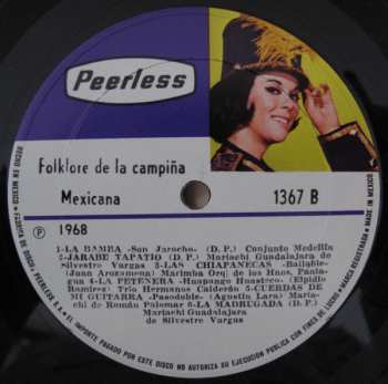 3LP/Dobozkészlet Various: Folklore De La Campiña Mexicana