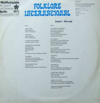 LP Various: Folklore International
