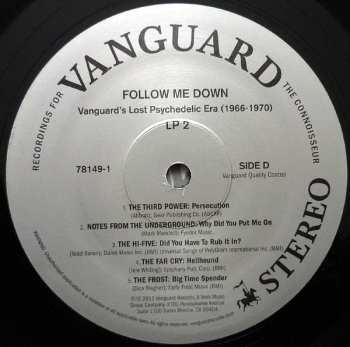 2LP Various: Follow Me Down – Vanguard's Lost Psychedelic Era (1966-1970)