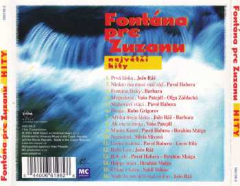 CD Various: Fontána Pre Zuzanu - Najväčšie Hity