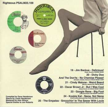 CD Various: Fool's Gold Lux And Ivy Dig Those Novelty Tunes (25 Tunes To Scare The Kids)