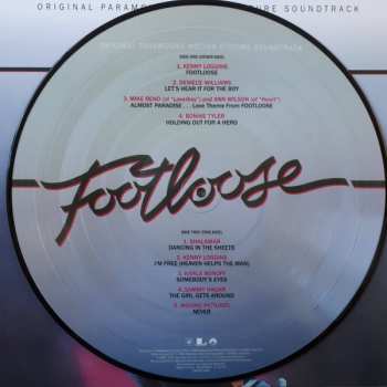 LP Various: Footloose (Original Motion Picture Soundtrack) PIC