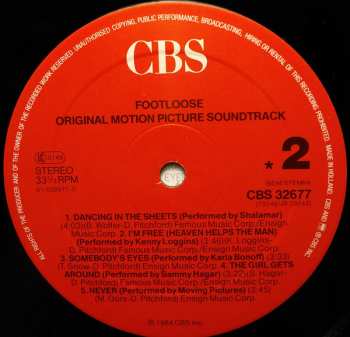 LP Various: Footloose (Original Motion Picture Soundtrack)