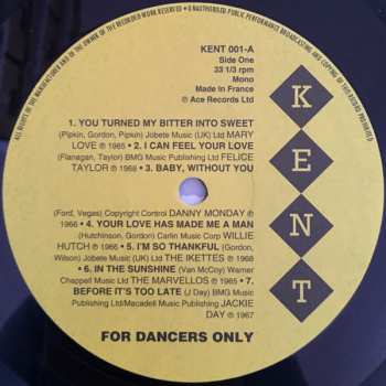 LP Various: For Dancers Only