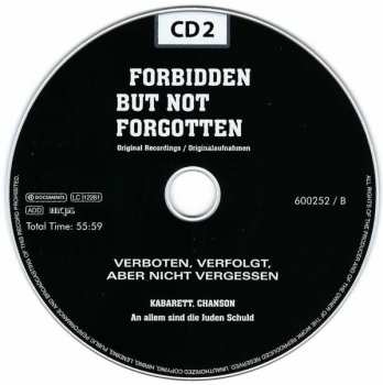 10CD/Dobozkészlet Various: Forbidden But Not Forgotten = Verboten, Verfolgt, Aber Nicht Vergessen (Forbidden Music During The Third Reich)