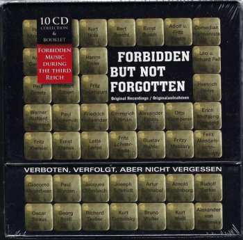 10CD/Dobozkészlet Various: Forbidden But Not Forgotten = Verboten, Verfolgt, Aber Nicht Vergessen (Forbidden Music During The Third Reich)