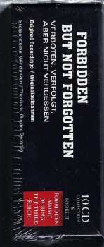 10CD/Dobozkészlet Various: Forbidden But Not Forgotten = Verboten, Verfolgt, Aber Nicht Vergessen (Forbidden Music During The Third Reich)