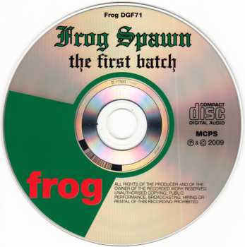 CD Various: Frog Spawn: The First Batch
