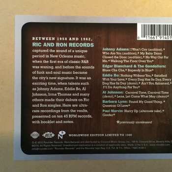 10SP/Dobozkészlet Various: From The Vaults Of Ric & Ron Records (Rare And Unreleased Recordings 1958-1962) LTD
