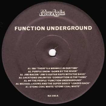 LP Various: Function Underground: The Black And Brown American Rock Sound 1969-1974 LTD