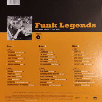 3LP Various: Funk Legends (The Greatest Selection Of Funky Music) LTD