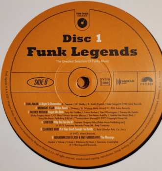 3LP Various: Funk Legends (The Greatest Selection Of Funky Music) LTD