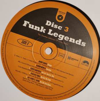 3LP Various: Funk Legends (The Greatest Selection Of Funky Music) LTD